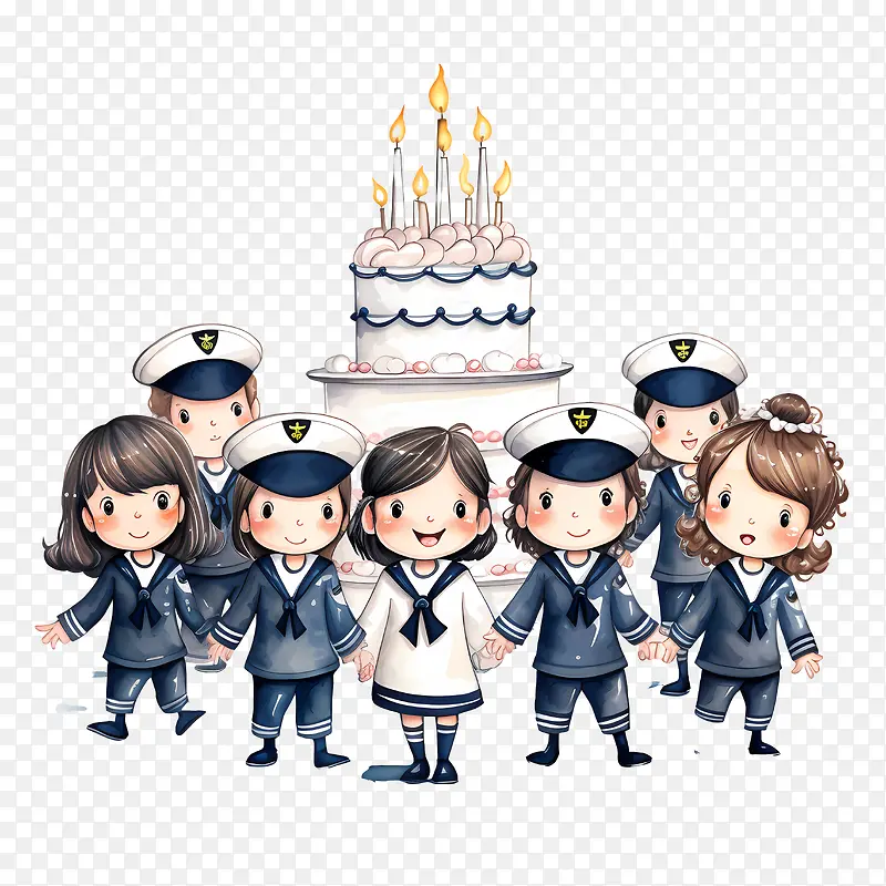 海军生日-生日蛋糕