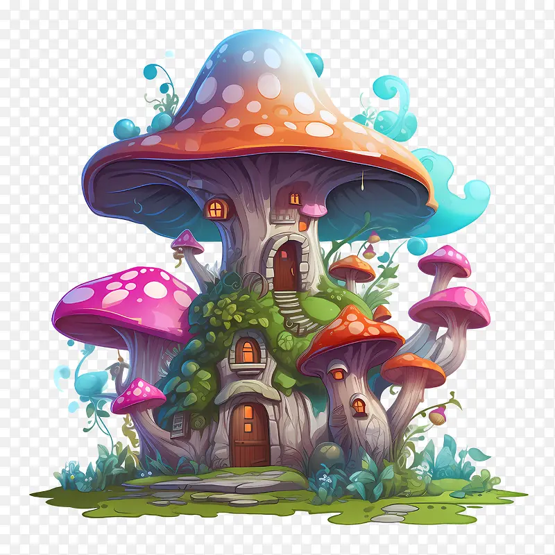 蘑菇屋-蘑菇屋蘑菇屋幻想3D