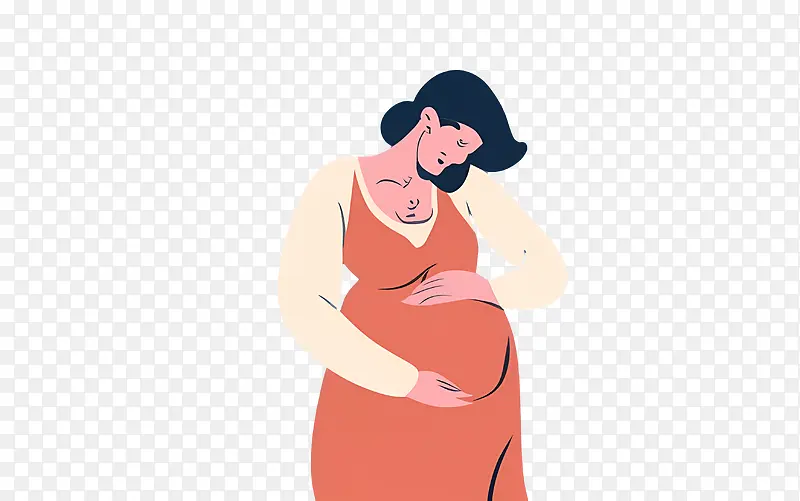 孕妇-孕妇孕妇准妈妈肚子产妇护理