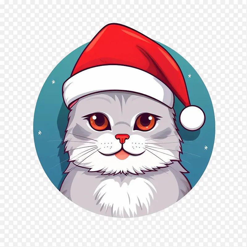 圣诞猫-圣诞猫