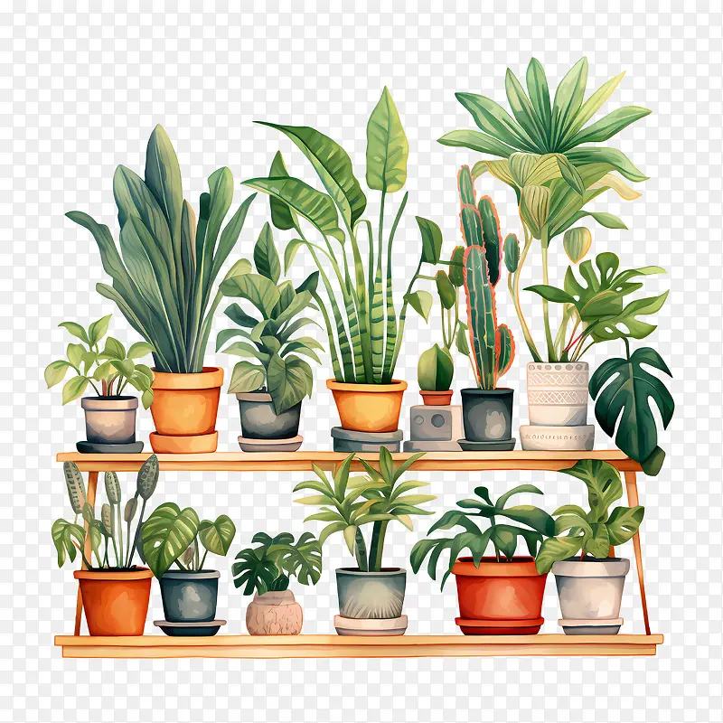 室内植物欣赏日-室内植物欣赏日植物多肉植物仙人掌玻璃容器