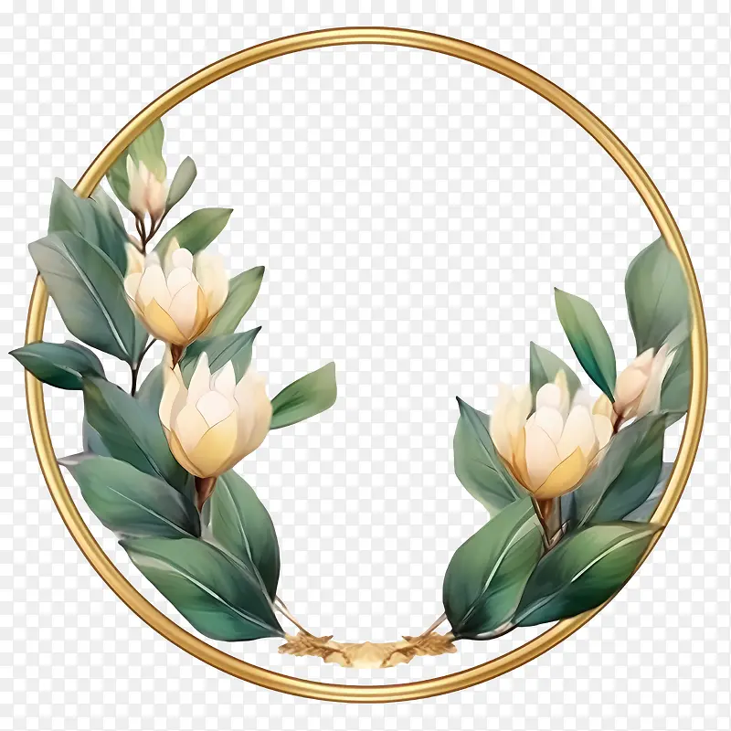 桉树花环-花艺设计