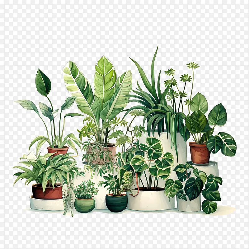 室内植物欣赏日-室内植物欣赏日绿色植物盆栽室内植物