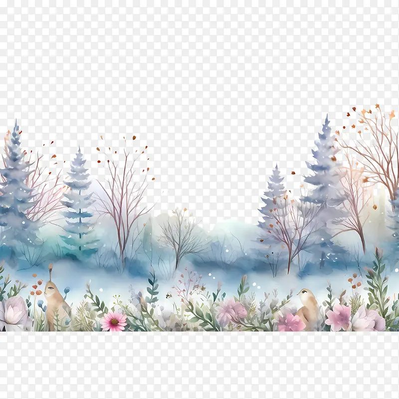 冬季边框-冬季边框