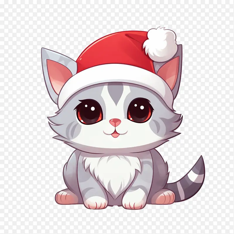 圣诞猫-圣诞猫