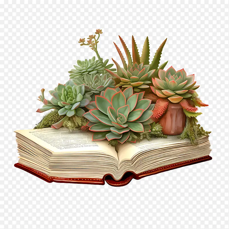 国家词典日-国家词典日图书多肉植物园林植物