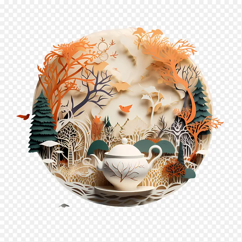 国际茶日-橙色