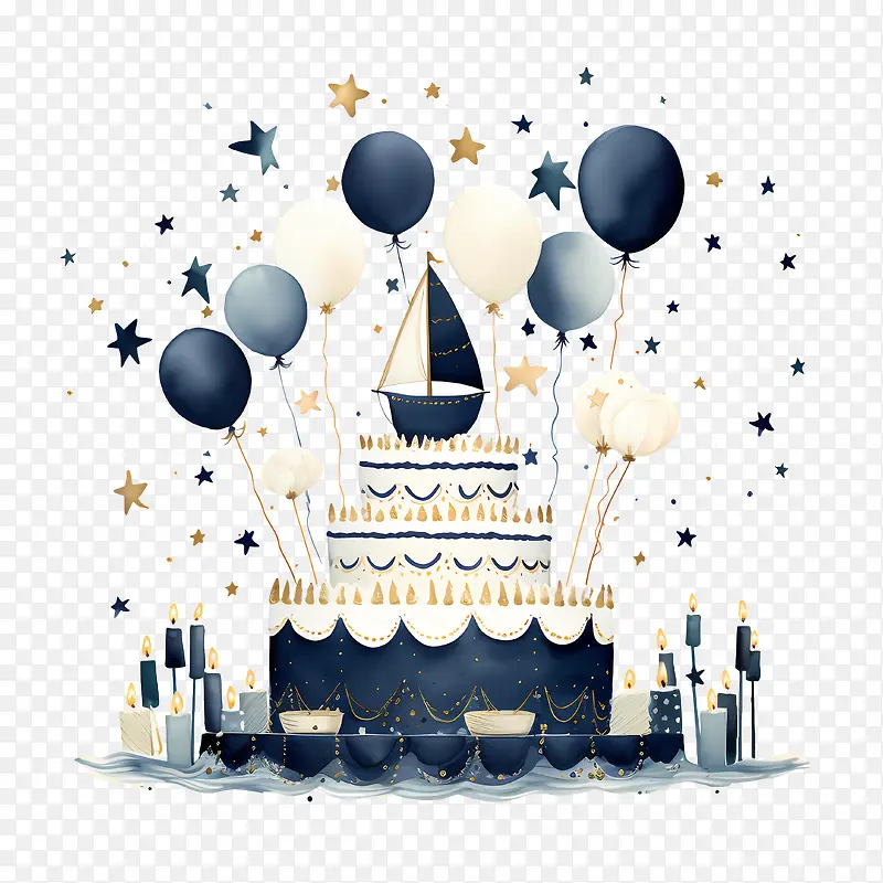 海军生日-生日蛋糕