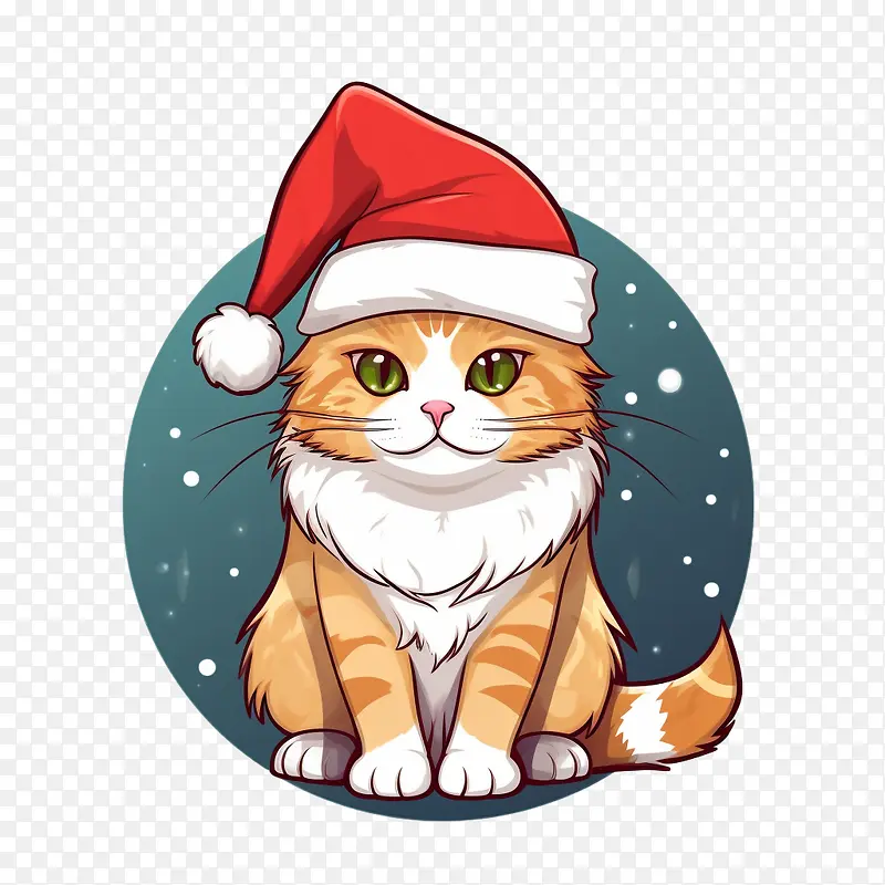 圣诞猫-圣诞猫
