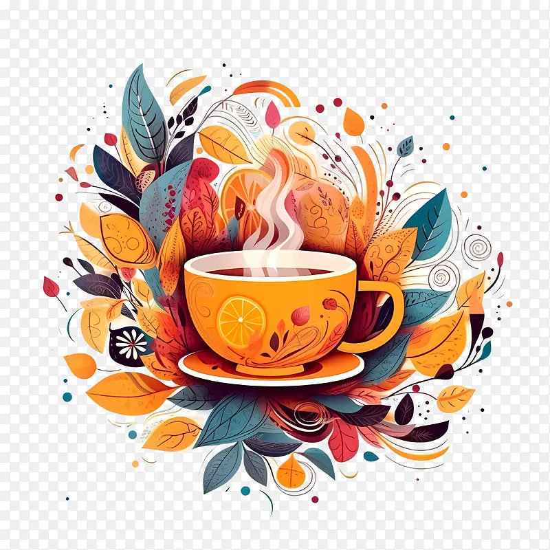 国际茶日-橙色
