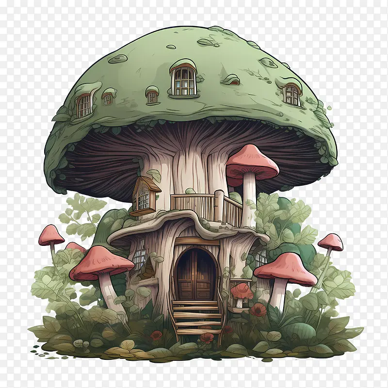 蘑菇屋-蘑菇屋蘑菇屋幻想可爱
