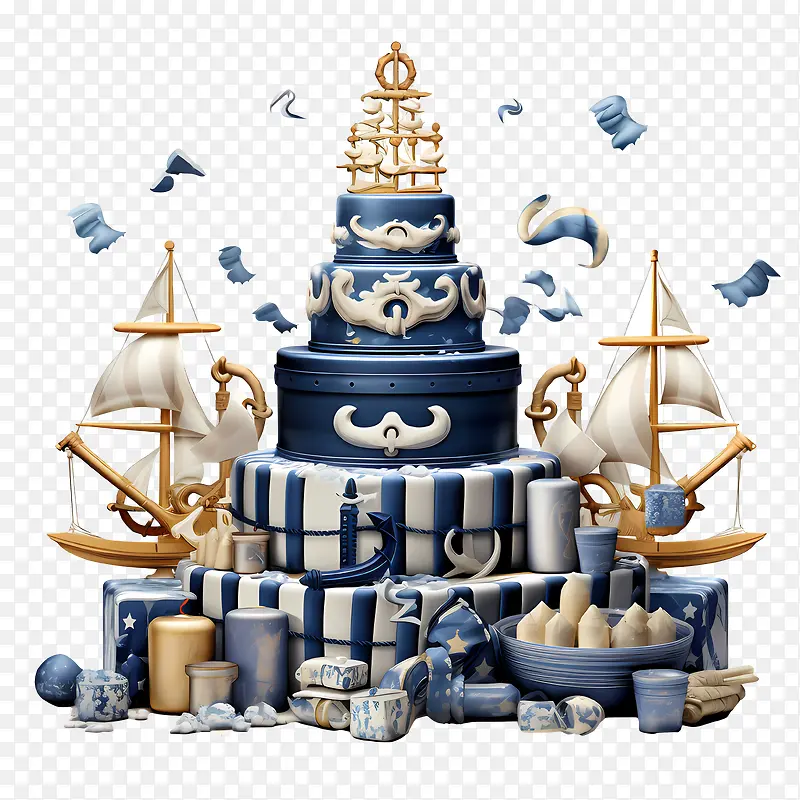 海军生日-生日蛋糕