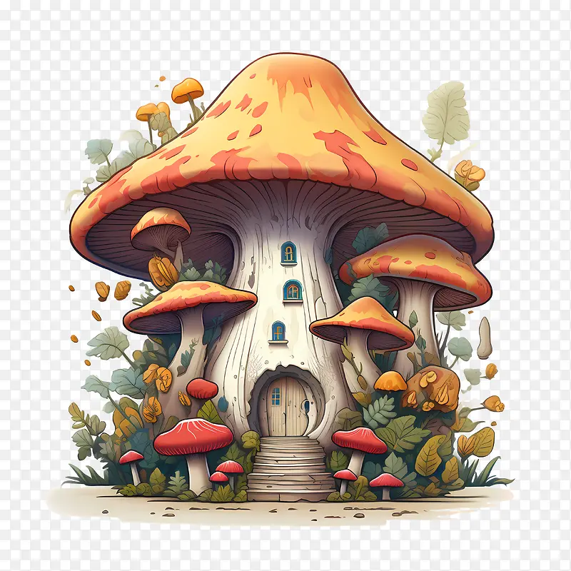 蘑菇屋-蘑菇屋蘑菇屋童话奇幻异想天开