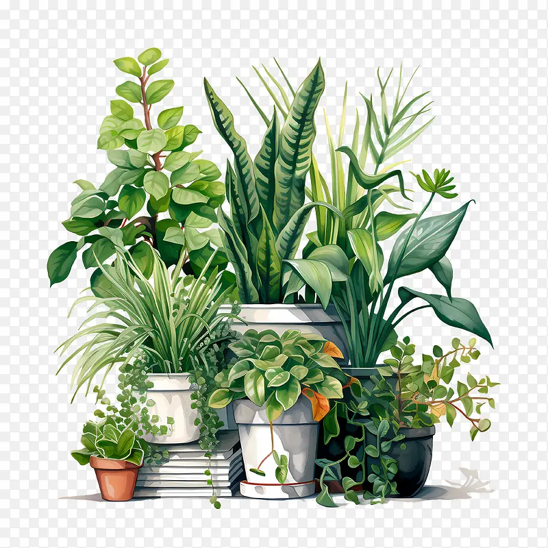 室内植物欣赏日-室内植物欣赏日植物盆栽容器绿化