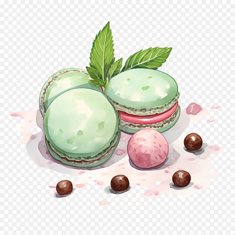 马卡龙日-巧克力