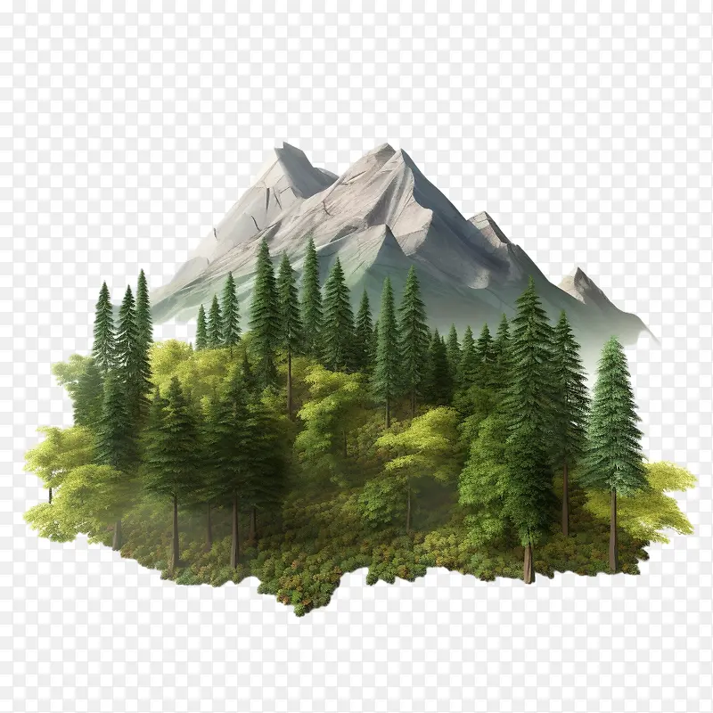 山林-山林景观山树森林