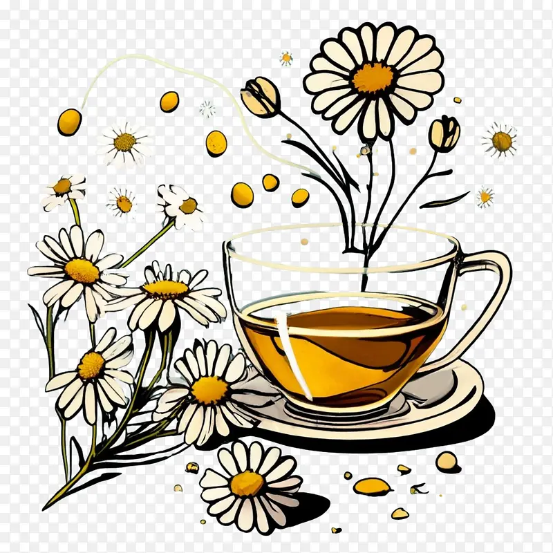 洋甘菊茶-雏菊