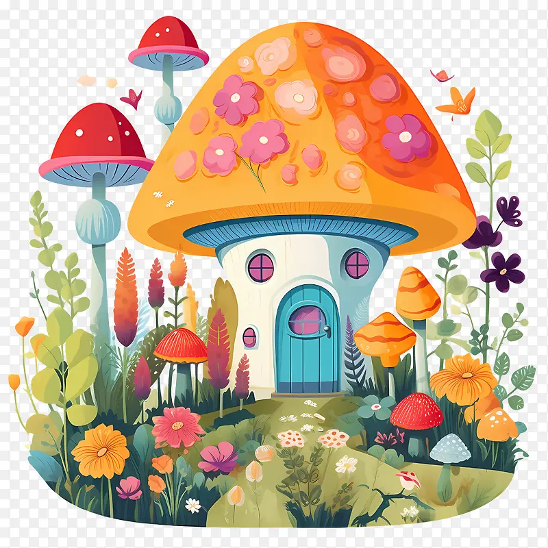 蘑菇屋-蘑菇屋蘑菇屋花园奇幻异想天开