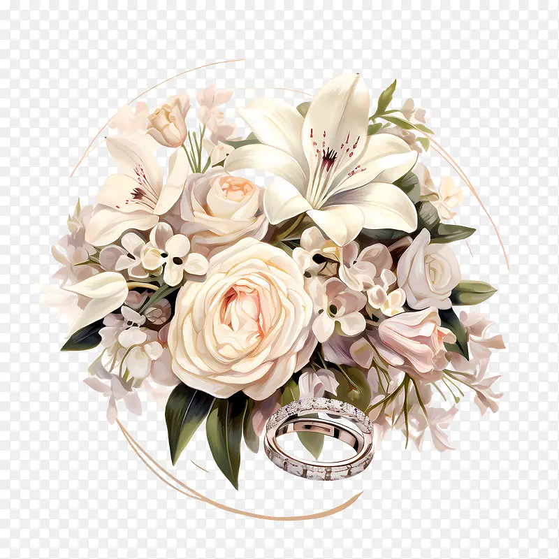 婚礼花束-鲜花花束