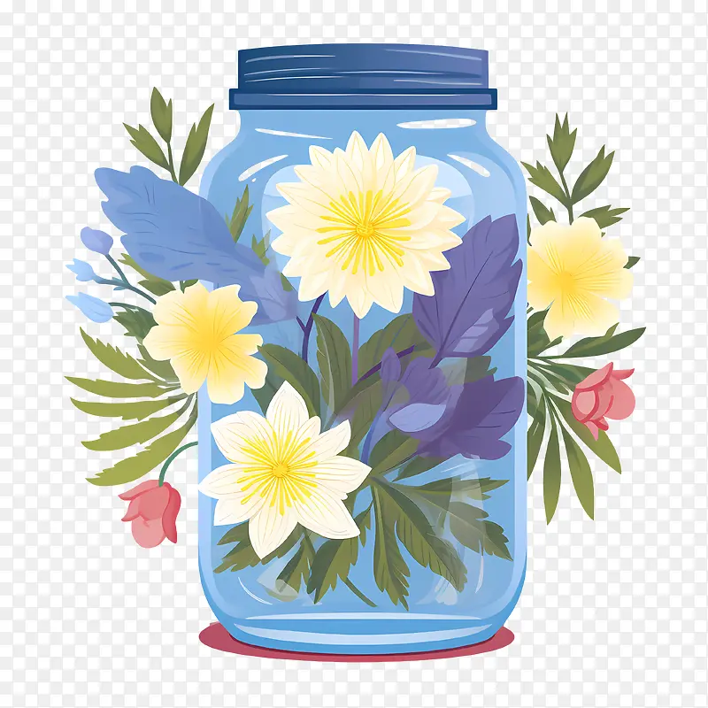 全国玻璃瓶日-插花