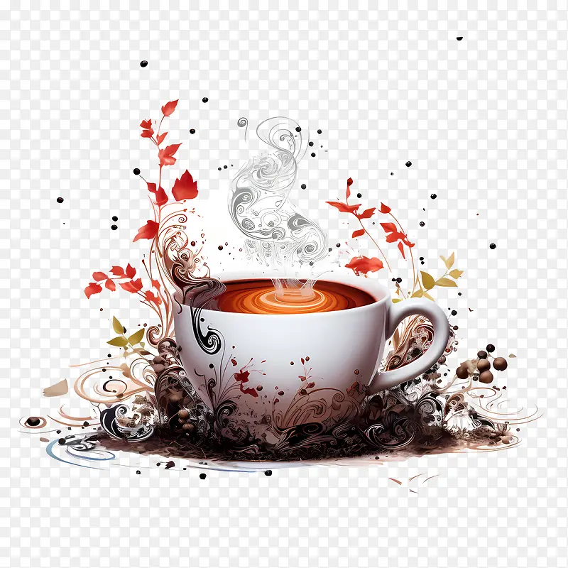 国际茶日——热咖啡
