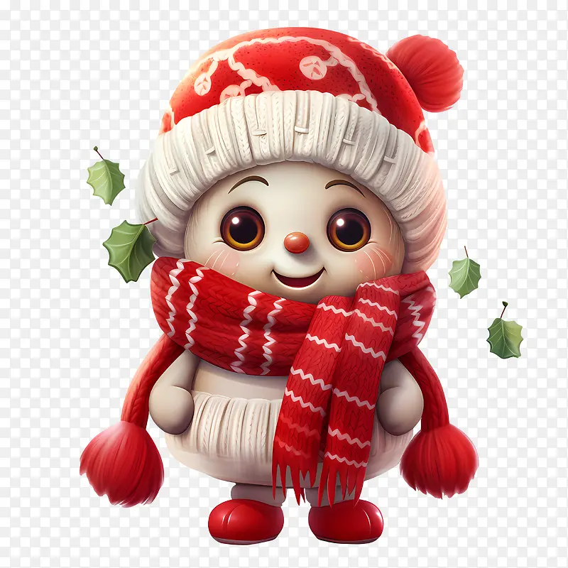 圣诞娃娃-雪人