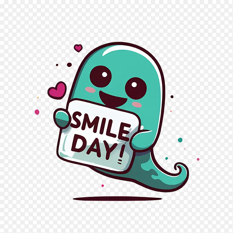 世界微笑日-世界微笑日微笑可爱卡通搞笑