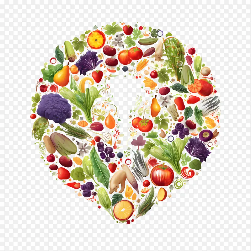 世界素食日-世界素食日食品蔬菜水果健康