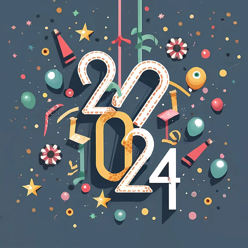 2024年新年快乐-新年快乐
