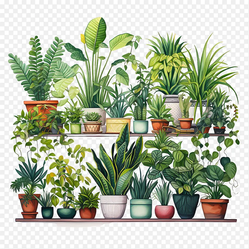 室内植物欣赏日-室内植物欣赏日植物绿化盆栽室内植物