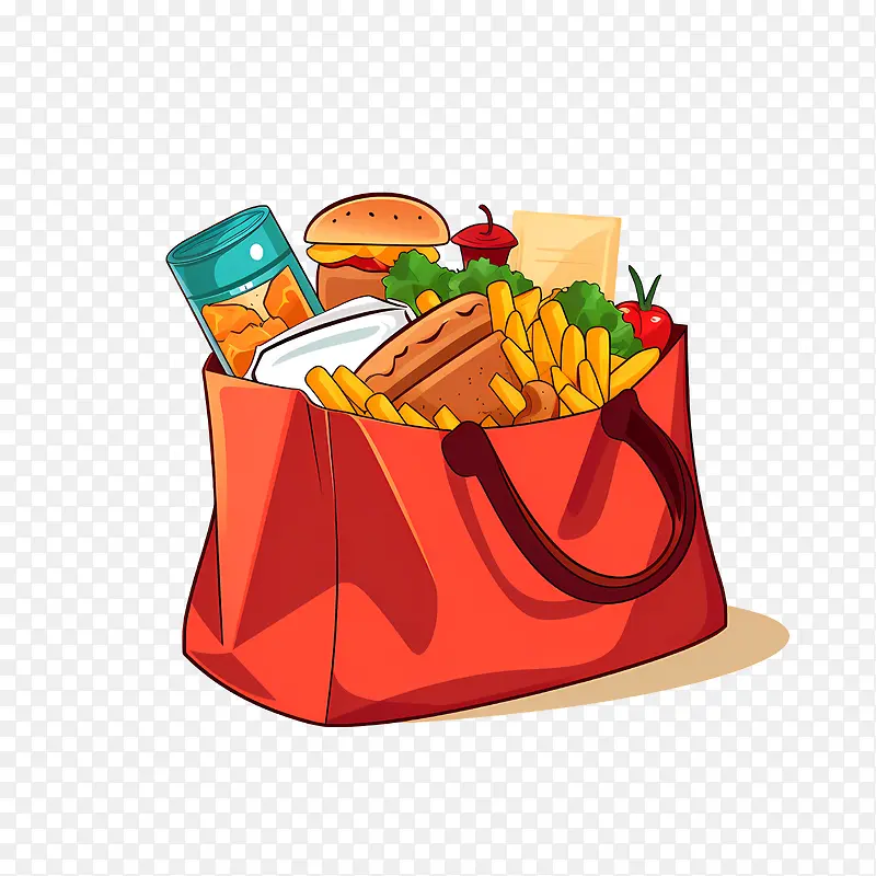 食品配送袋-食品配送袋食品袋购物杂货
