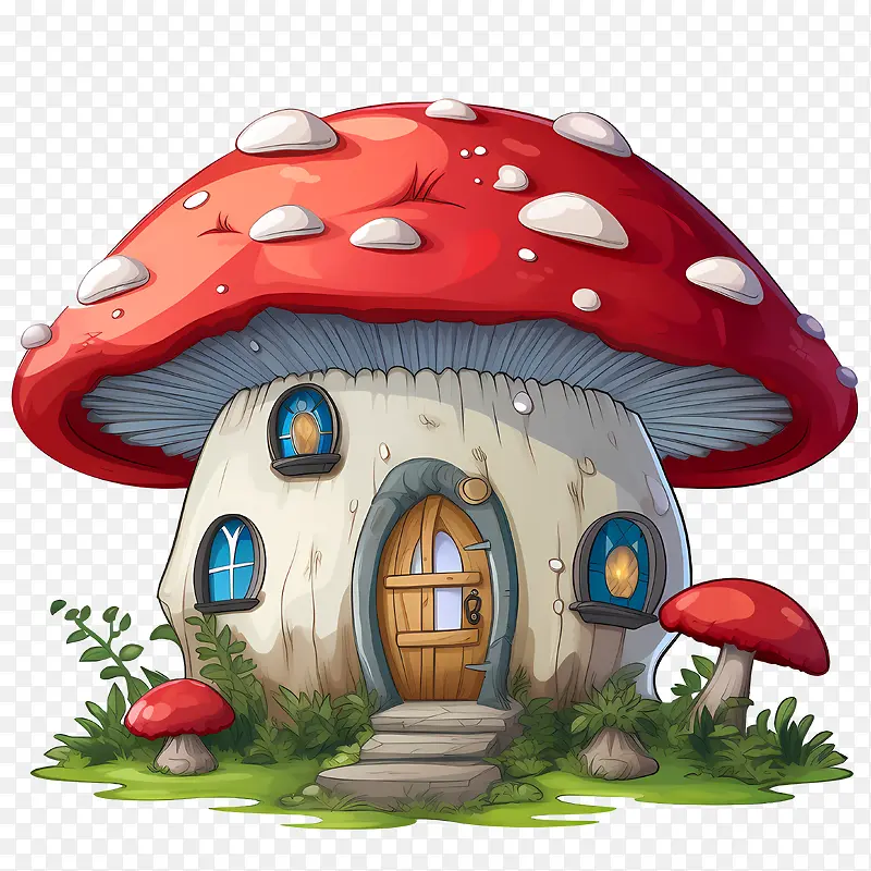 蘑菇屋-蘑菇屋蘑菇屋仙女屋小屋小房子