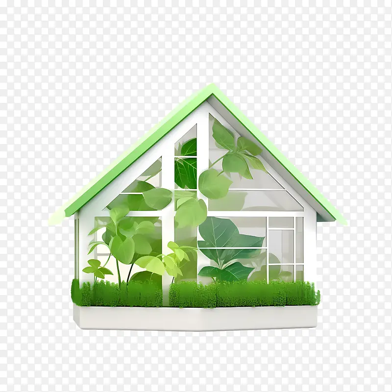 生态屋-生态屋温室植物花园住宅
