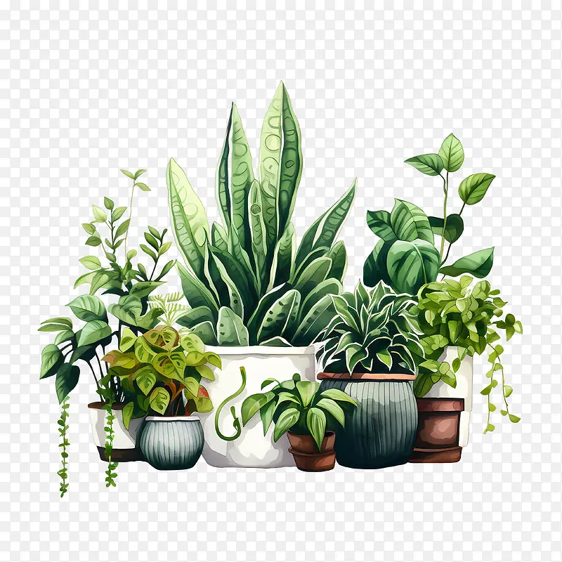 室内植物欣赏日-室内植物欣赏日盆栽植物绿化植物室内植物