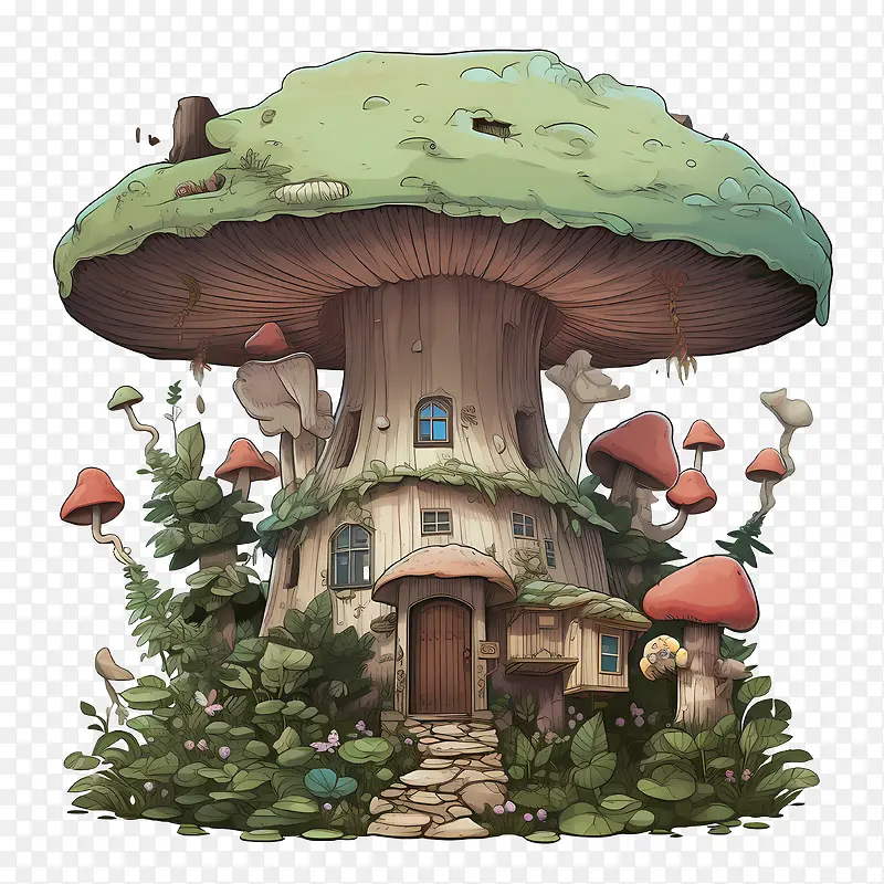 蘑菇屋-蘑菇屋蘑菇屋童话幻想