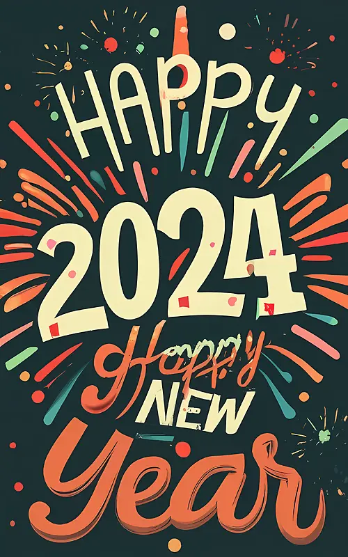 2024年新年快乐-新年快乐