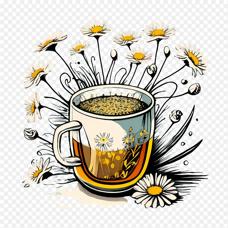 甘菊茶-绿茶