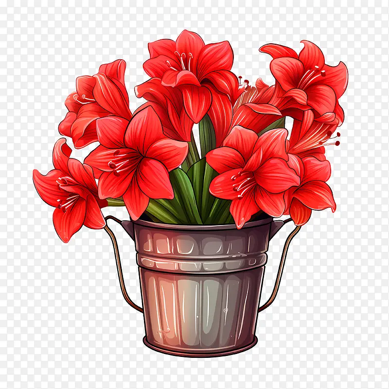 孤挺花-插花