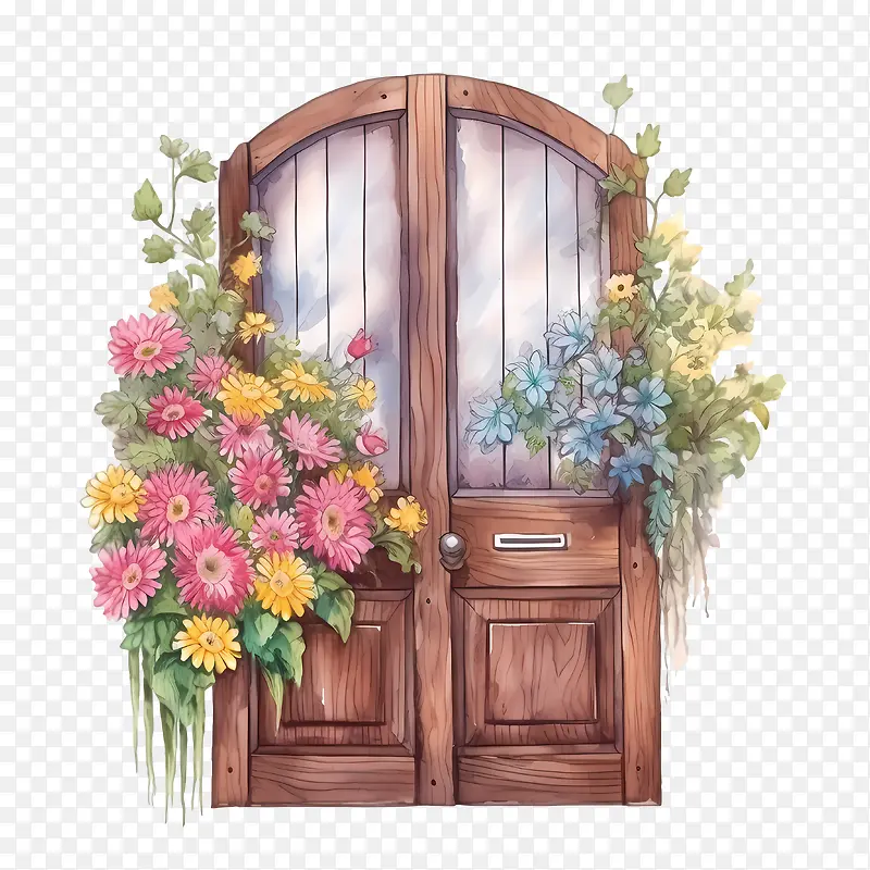 木门-花艺设计