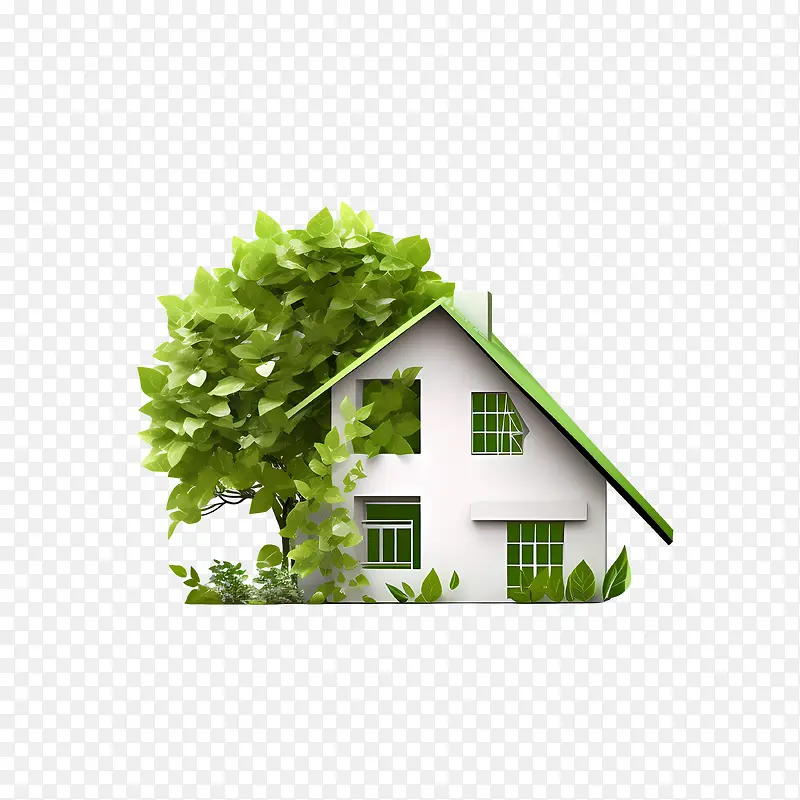 生态住宅-生态住宅环保绿色住宅可持续发展PNG图片素材下载_图片编号11296097-PNG素材网