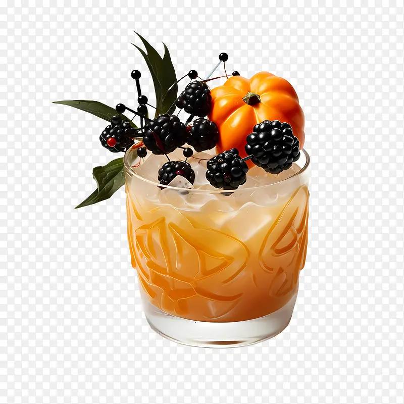 万圣节鸡尾酒-南瓜