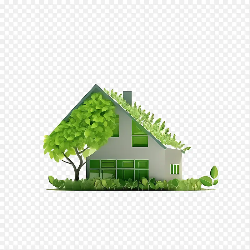 生态住宅-生态住宅生态友好型绿色住宅节能可持续住房