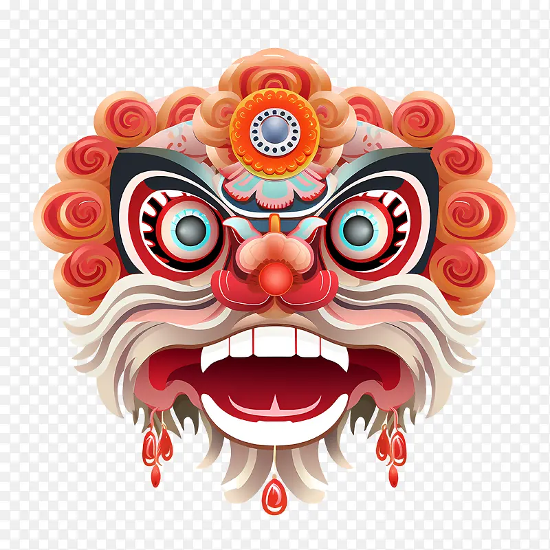 中国舞狮头-嘉年华
