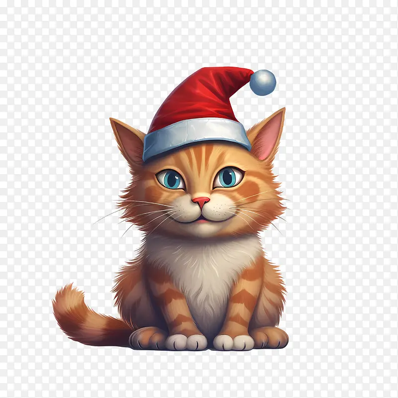 圣诞猫-圣诞猫