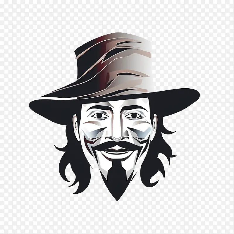 盖伊·福克斯-高顶礼帽