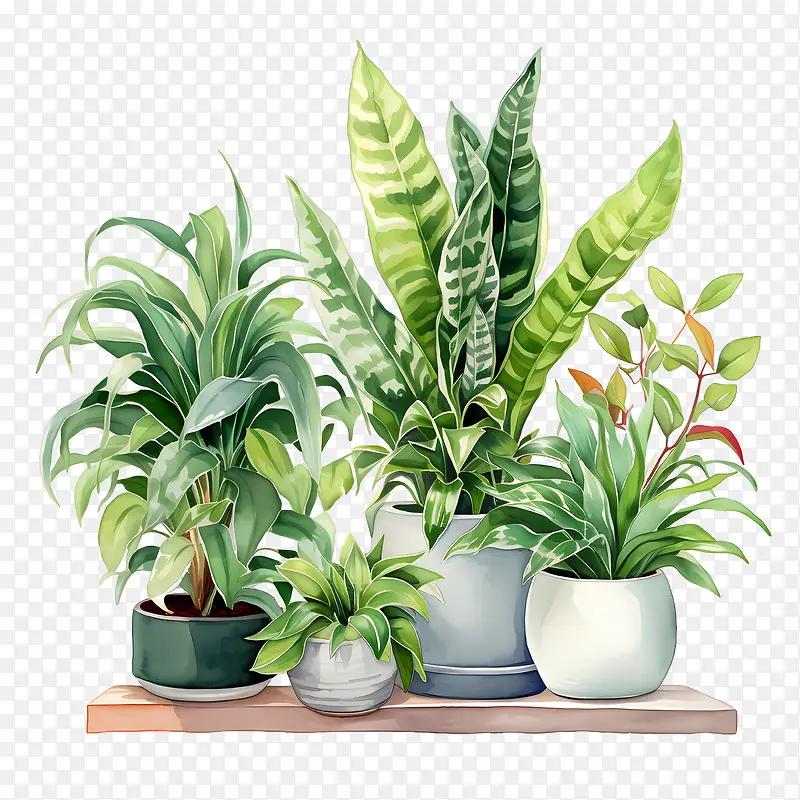 室内植物欣赏日-室内植物欣赏日植物绿色盆栽室内