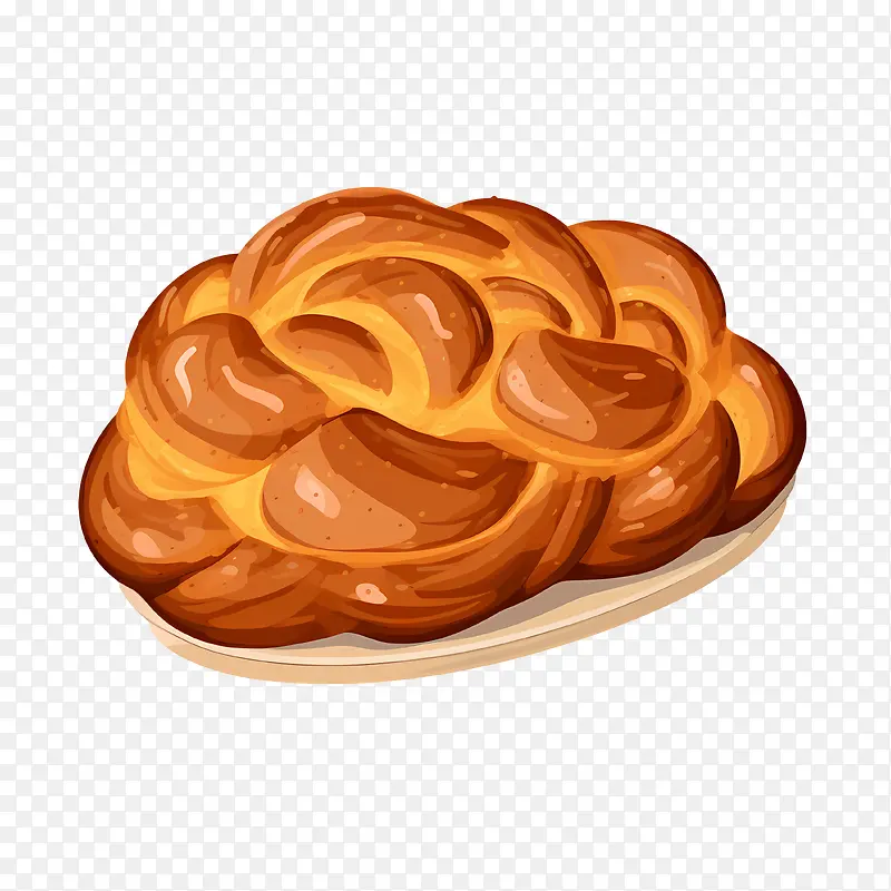 Challah面包-Challah面包面包面团糕点烘焙食品