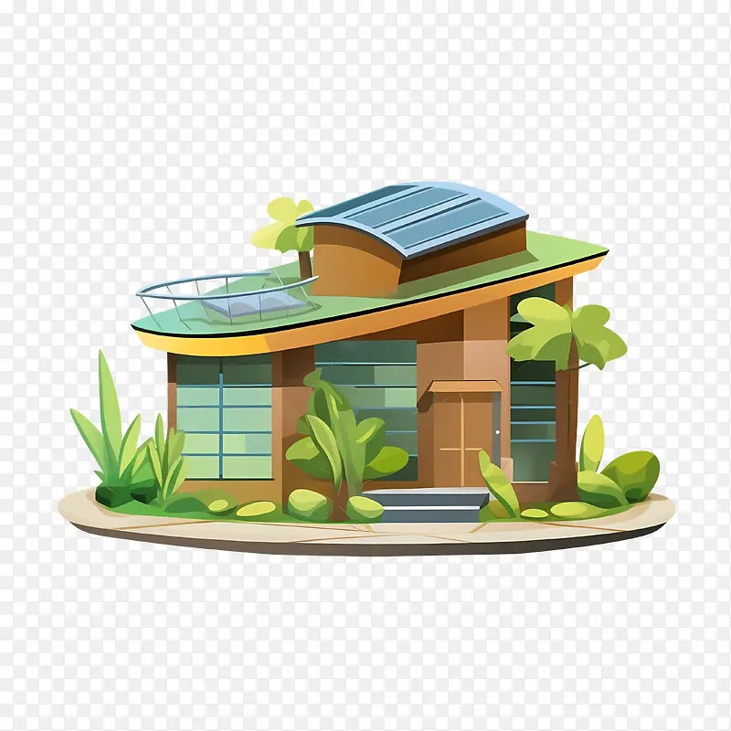 生态屋-生态屋房屋建筑绿色建筑生态屋