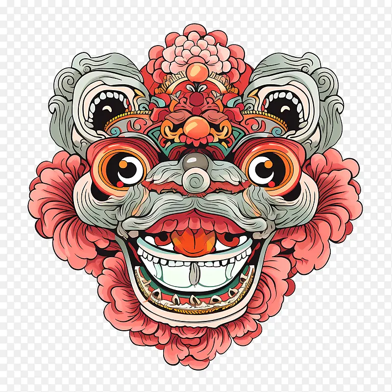 中国舞狮头-中国舞狮头狮头脸眼睛