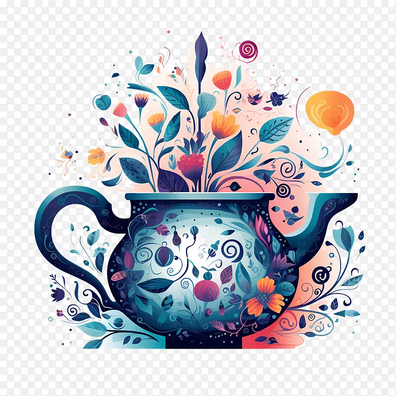国际茶日-花卉装饰